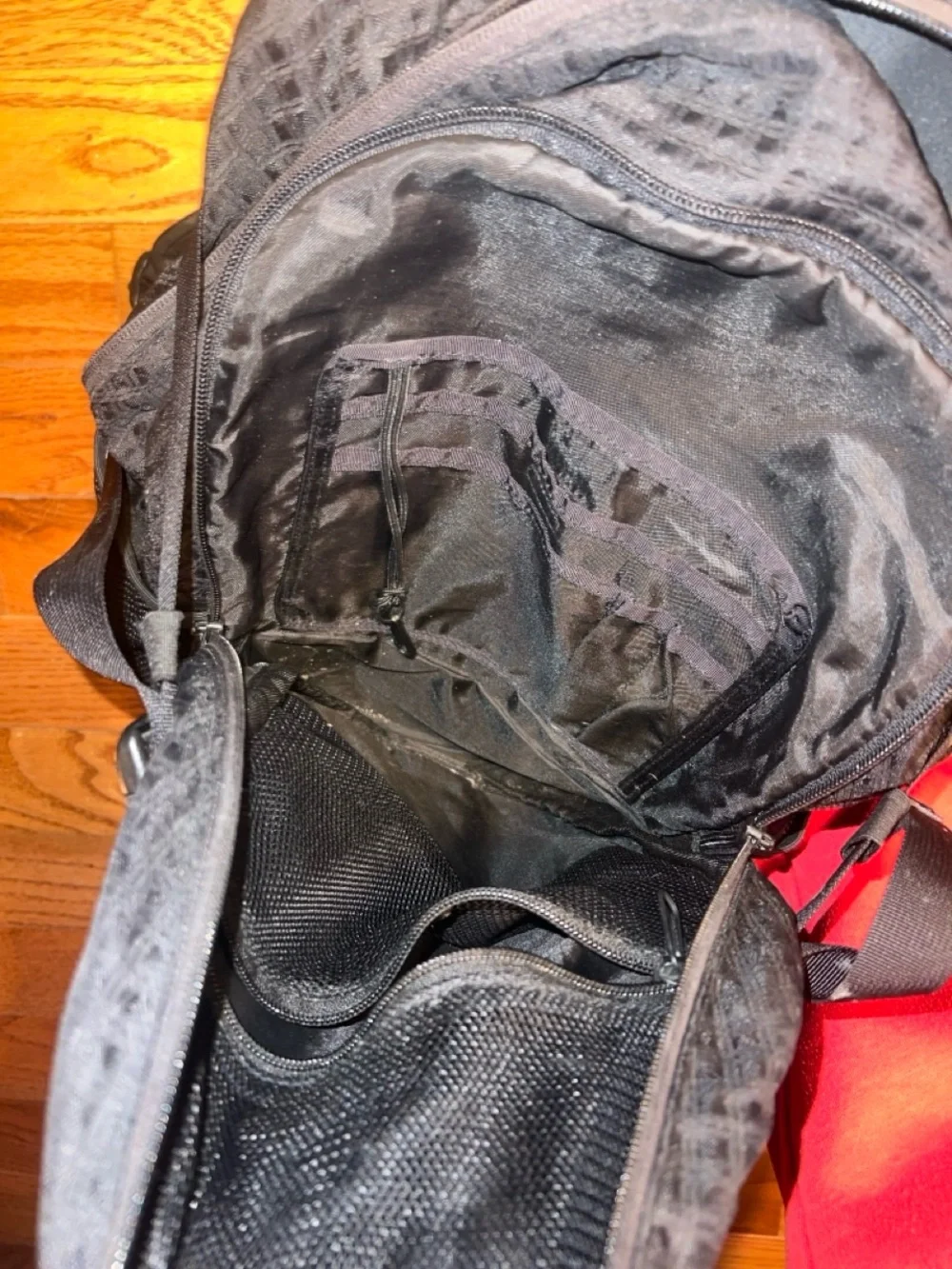 L.L. Bean Black Men's Backpack with Padded Straps